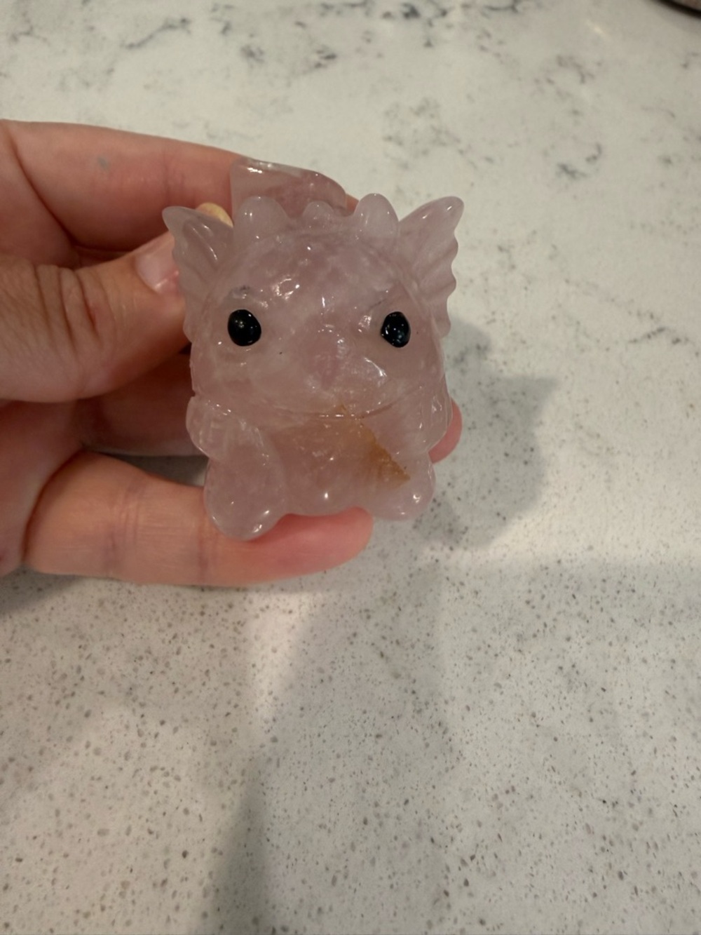 Rose Quartz Dragon